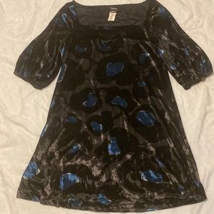 Miss Sixty Velvet Mini Dress